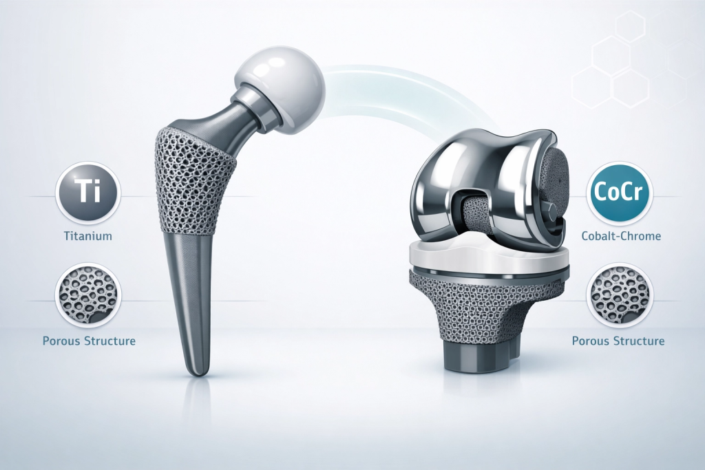 Implantes ortopédicos: innovaciones en biomateriales y diseño