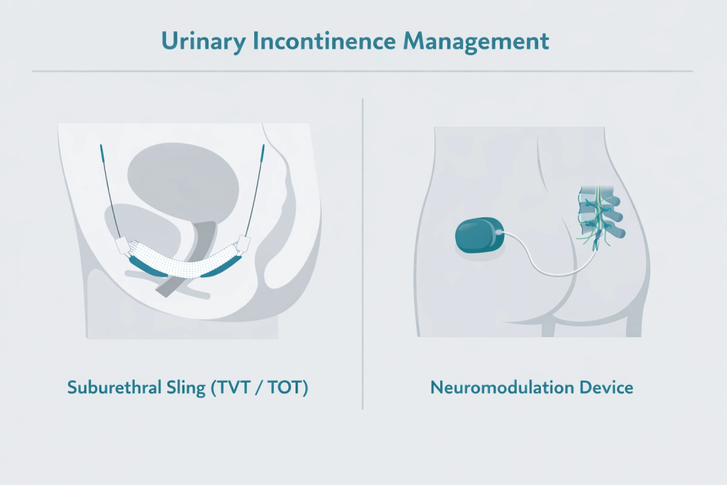 Manejo de la incontinencia urinaria: dispositivos y soluciones actuales